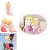 Cute Mermaid Plush Pillow Toy For Girls, Princess Bed Decor, Soft Velvet Stuffed Doll