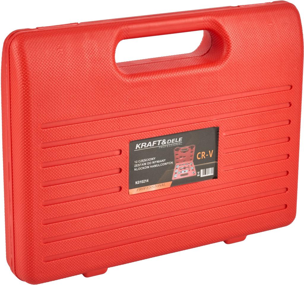 Brake pad replacement kit, 12 pieces, KD10214