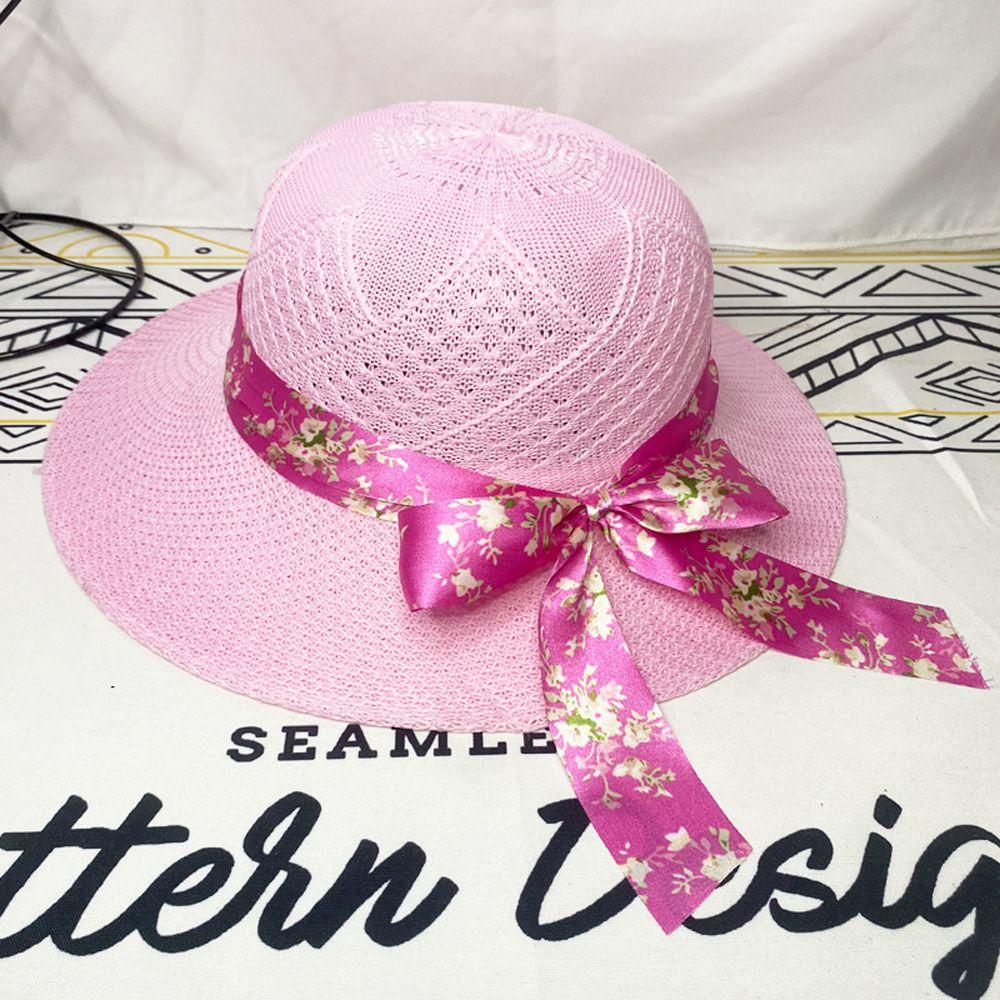 With Wind Lanyard Fisherman Hats Women UV Protection Women Sun Hat Straw Hats Wide Brim Beach Cap
