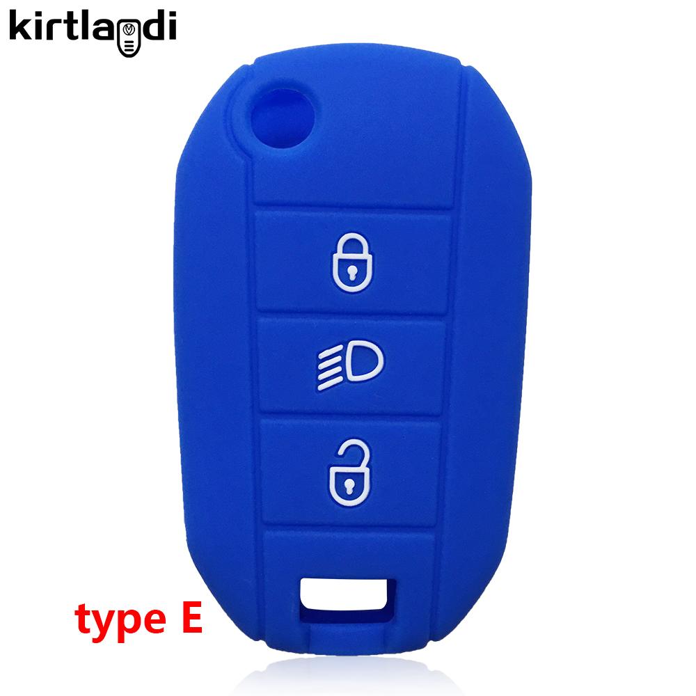 For Fiat Scudo for Opel Combo for Peugeot Rifter 2020 207 208 307 308 407 408 5008 308SW 2008 for Citroen C4 Key Cover Case Skin