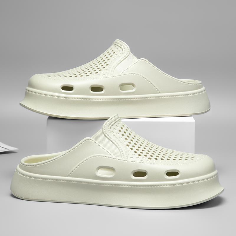 Men's Casual Lightweight Comfortable Summer Sandals Men's Outdoor Beach Slippers Family Couple Couple Walking Shower Shoes