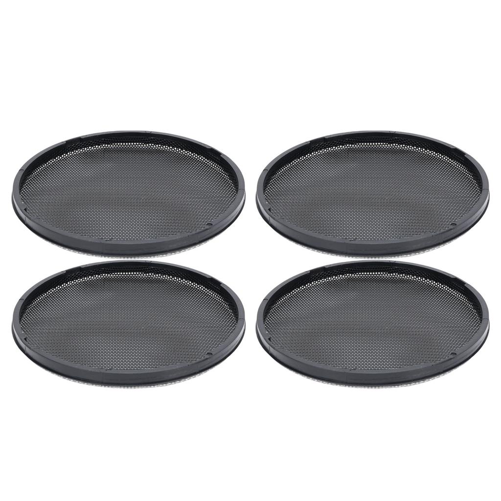 4Pcs Speaker Grill Cover Cold Rolled Steel 149mm Protective Car Speaker Mesh Cover for Home Theater Boat Automobiles