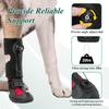 Drops Foot Brace No Knuckling Boot Brace For Dog Corrective Dog Shoes To Safely Lift Toes Hard Anti-Skid Sole Paw Protection