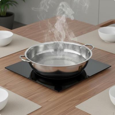 Divided Pot Gas Cooktop Safe Cookware Easy To Clean for Restaurant