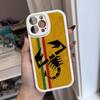 ABARTH Italy Car Phone Case For Iphone 16 15 14 12 13 Pro Max 11 Mini Xs Puls Lambskin Silicone Cover