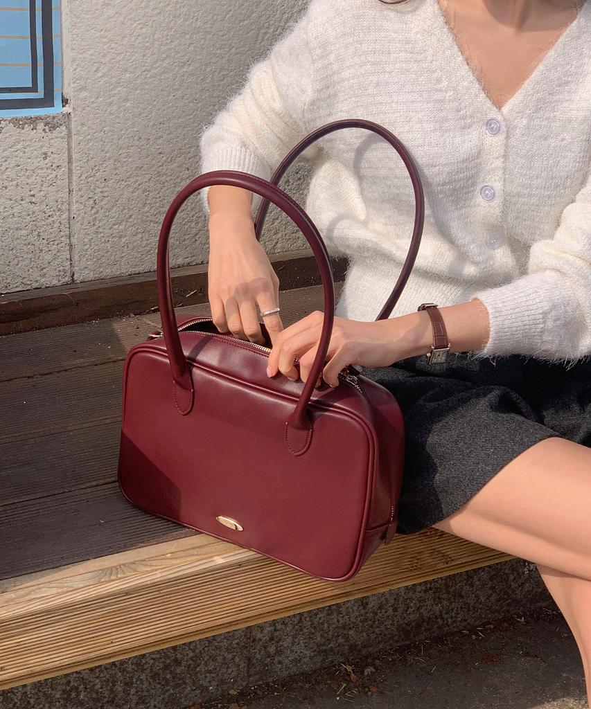Tooamo Mellow Classic Shoulder Bag Wine