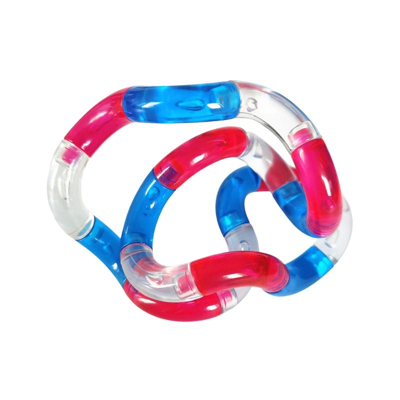 

Toys Creative Toys Tangle Fidget Ornament Colorful Transformation Rope Finger Party Gifts Stress Relieving Tangle Rope Gifts