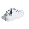 Adidas Originals Stan Smith Velcro Casual Low-Top Kids Sneakers Kids Sneakers White Silver EE8484