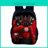 Skibidi Toilet Cartoon Backpack For Kids School Use With Double Layer Storage