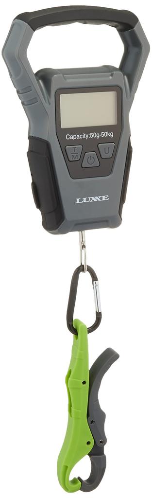 Gamakatsu Digital Scale 50kg LE121 Fishing Fishing Scale with Measure Hanging Scale Jigging Egging Tairaba Bass