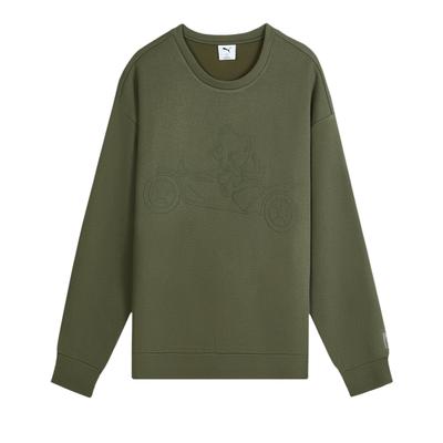 Puma Neko-San FW25 Brand Logo Cartoon Round Neck Pullover Long Sleeve Sweatshirt Unisex Sweatshirt 635051-81