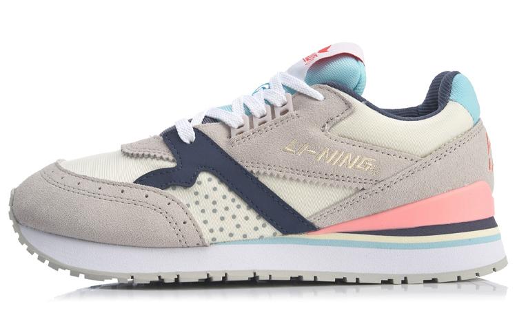 Li Ning 001 Cushioning Slip Resistant Abrasion Resistant Cushioning Slip Resistant Abrasion Resistant Low top AGCQ088-2 35