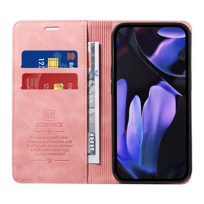 BETOPNICE 003 Für Google Pixel 9a Brieftaschenhülle Leder Handyhülle mit Ständer
