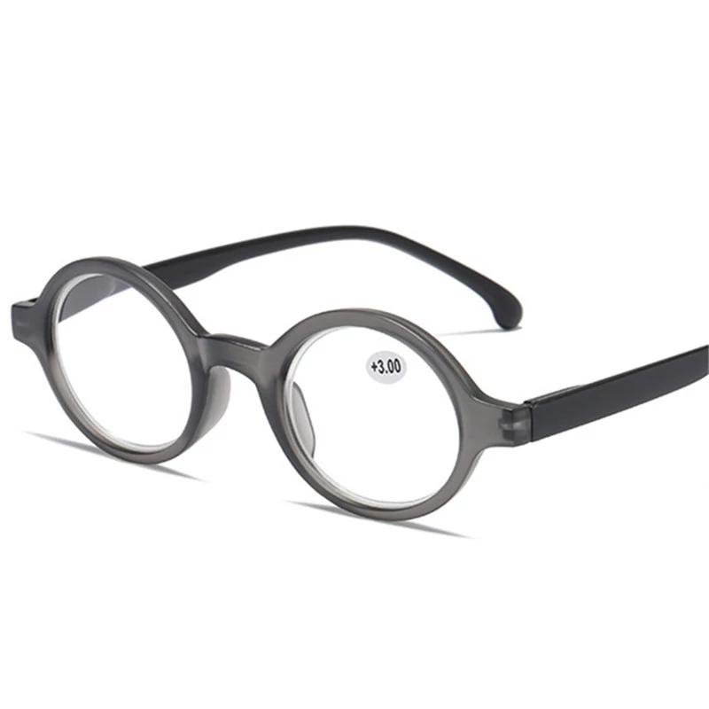 May Flower Vintage Brille für Sehschwäche Runde Retro Brille für Herren und Damen Rahmen mit Dioptrien +1+1.5+2+2.5