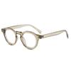 Vintage Round Frame Sunglasses For Men And Women Uv400 Sun Protection With Blue Light Blocking For Outdoor Activities