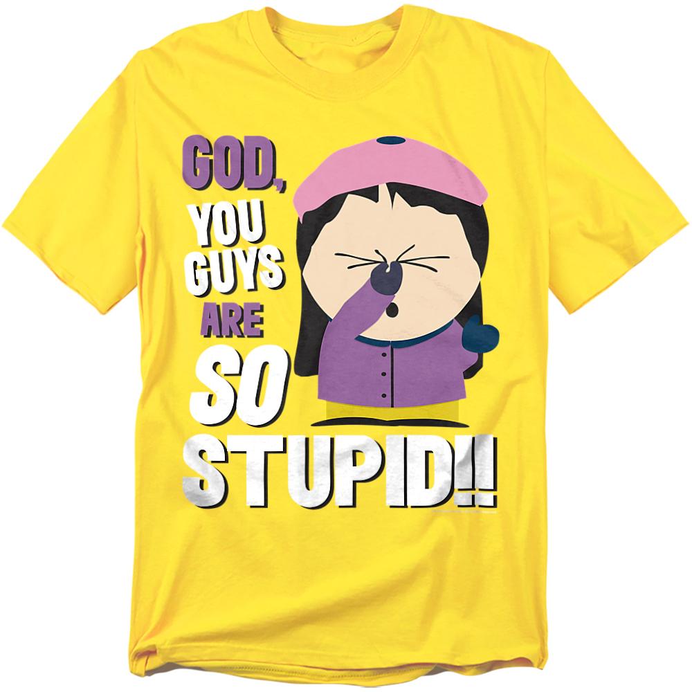 South Park Unisex Adult So Stupid T-Shirt