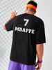 T-Shirt Fußballspieler Kylian Mbappe
