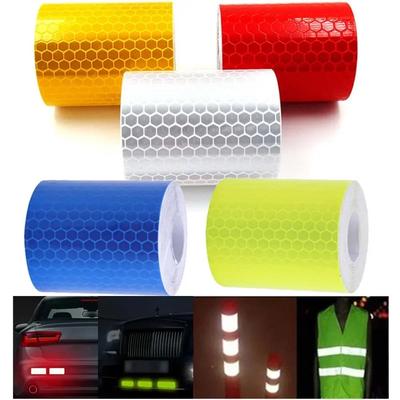 1m Reflective Tape PVC Bicycle Wheels Reflect Fluorescent Sticker Bike Reflective Sticker Strip Tape For Cycling Warning Safety