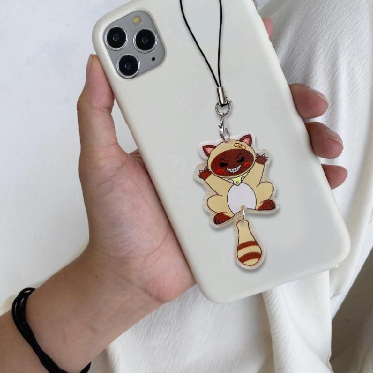 Eye Catching Acrylic Cat Keychain Functional Keyring Phones and Keys Decoration Great for Gifting To Friend and Family