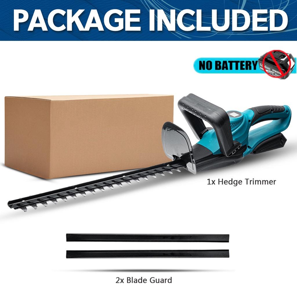 1500W 388VF Cordless Hedge Trimmer Electric Hedge Trimmer Cordless Battery Pruner Trimmer for Grass Garden Tool for Mak