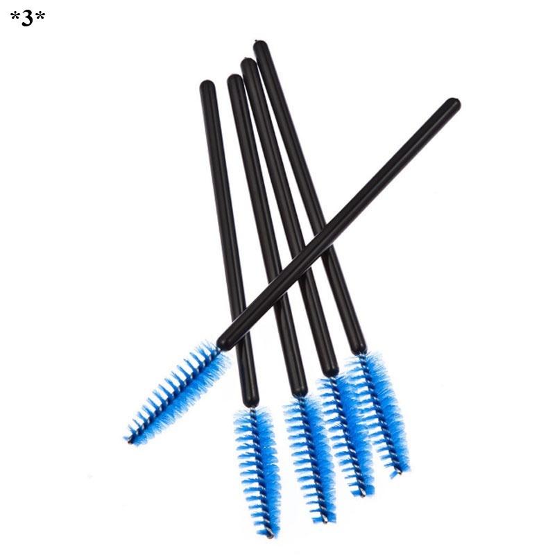 50 Pcs Disposable Eyelash Brush Mascara Wands Applicator Wand Brushes Eyelash Comb Travel Makeup Too