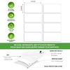 Reble Dry Erase Labels for Organizing, Storage Bin, Craft, Jars, Pantry Labels, Sticky Notes for Office School Home Gift Chioce, Removable (2x4
