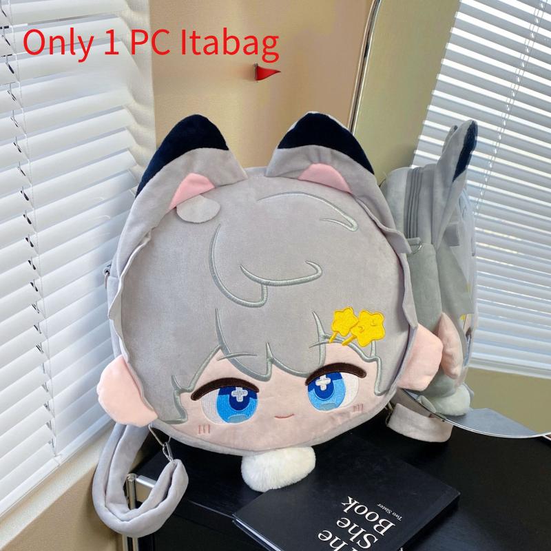 

Deepspace Love And Xavier Theme Backpack Outdoor Leisure Itabag Transparent