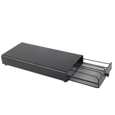 Coffee Pod Storage Drawer Compact Pod Capsule Holder Dustproof Coffee Capsule Drawer Space Saving