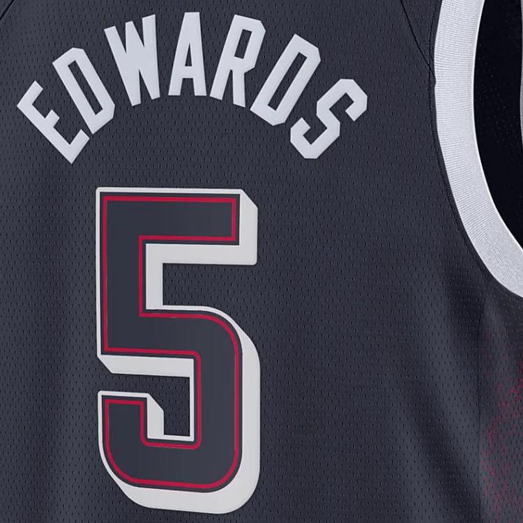 Nike USA Basketball Team Olympic Series Dri-FIT Anthony Edwards Letter Number Print V-Neck Pullover Basketball Jersey Unisex Jersey NN201911304-USA