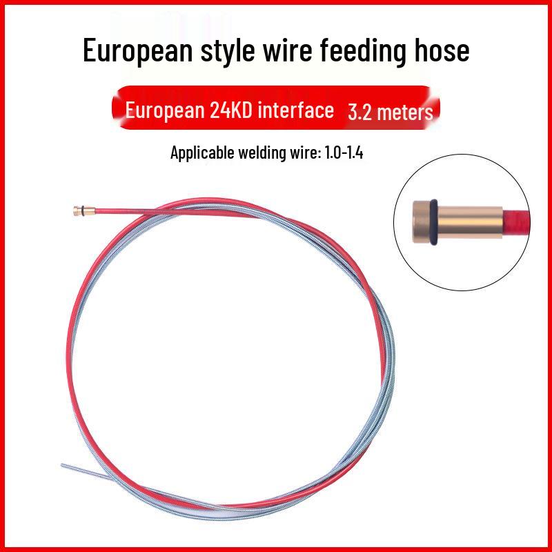 Podávací hadice drátu pro MIG svařovací pistoli: Svařovací hadice a pružina s ochranným plynem pro podavače drátu 200A/350A/500A