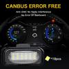 2PCS White Bright 12V 6000K LED License Plate Light For Mercedes Benz 1 W209 C209 coupe 2002-2009 SL R230 convertible