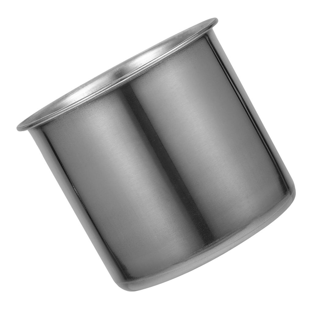 Copo de Arroz Aço Inoxidável 250ml Borda Lisa Recipiente Medidor Suporte de Armazenamento de Cozinha Copo Medidor Multifuncional