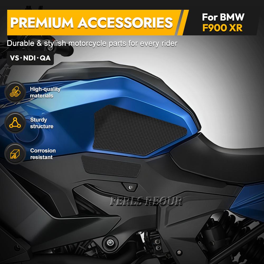 Motorcycle fuel tank pad protector sticker decal fuel tank knee pad For BMW F900 XR 2020-2025 Fuel tank sticker