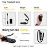 Usb Rechargeable Reading Light 3-level 7 Led Lamp Cold White Working Dimmable Dc-5v Energy/saving Bulbs Eye Protection Clip Book
