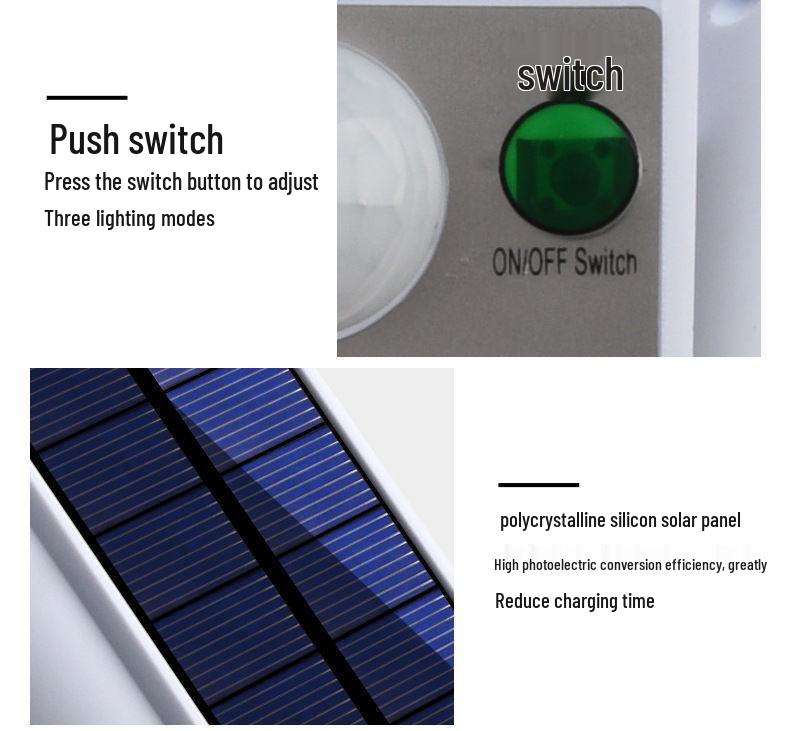 Solar-Powered Outdoor Light with Camera and Motion Sensor