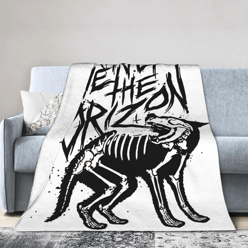 BMTH Bring Me The Horizon Warm Soft Blanket British Rock Band Camping Plush Bedding Throws Flannel Bedspread Sofa Bed Cover