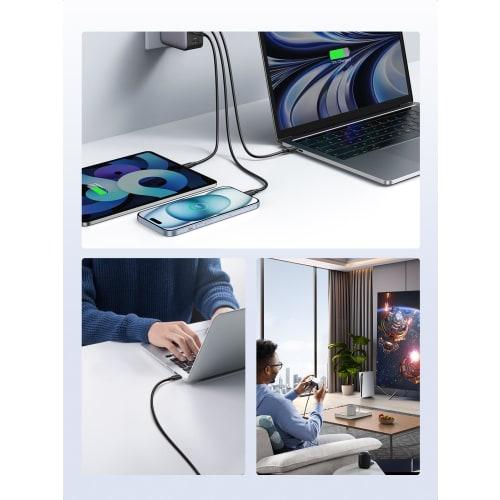 UGREEN USB Type C Cable USB C to USB C [PD 100W/5A Super Fast Charging] Type C Cable E-Marker Chip Equipped with 480Mbps Data Transfer Compatible with