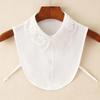 Fake Collar New Women Spring Autumn Versatile Sweaters Fashion Trend Lace Chiffon Popular Western Decorative
