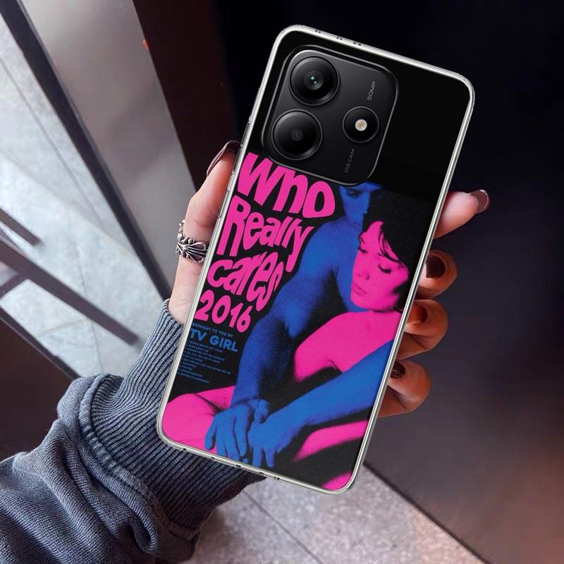 TV Girl Album Phone Case For Xiaomi Redmi Note 10 11 12 13 14 15 Pro Plus 11S 12S 14S 11T 11E 10S Soft TPU Back Cover Redmi Note