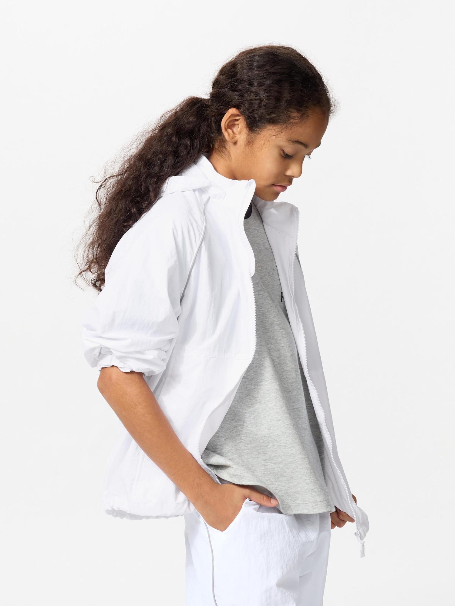 

Линия парки Uniqlo Kids с защитой от ультрафиолета и карманами 00 WHITE/KIDS 120