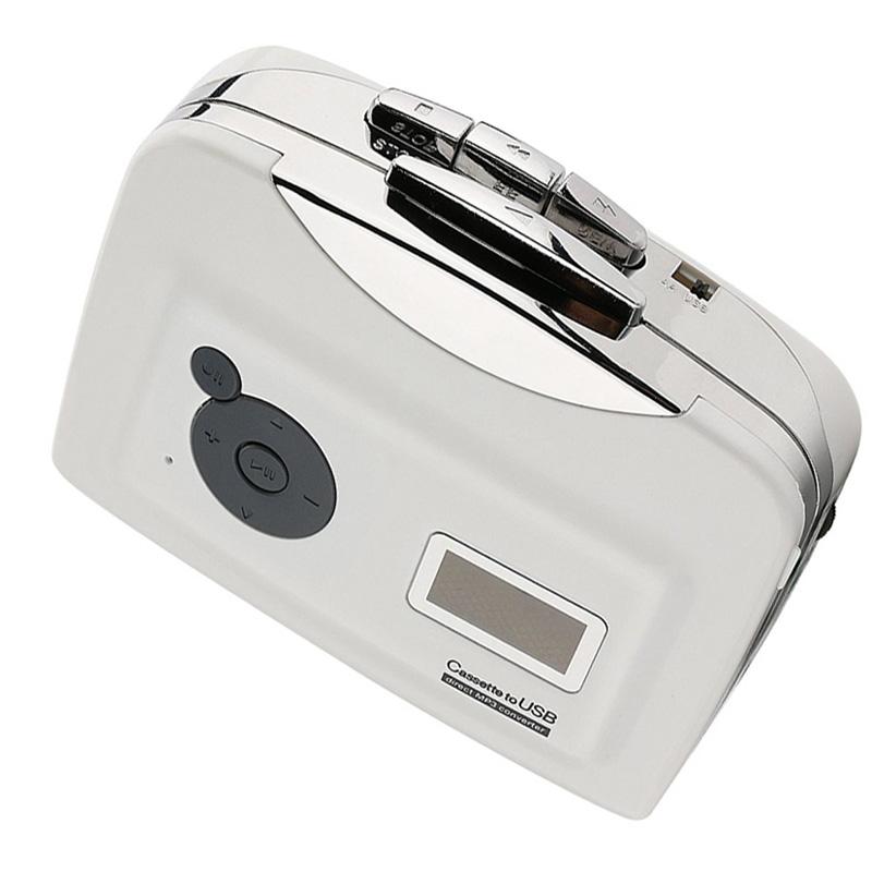 EZCAP 230 USB Cassette Capture to MP3 Walkman Tape PC MP3 Music Audio Converter Recorder Player Save File to USB Flash EZCAP230