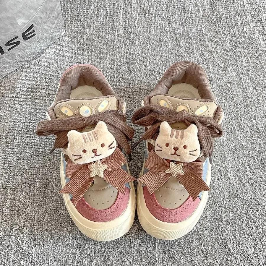Fashion Women's Low Top Platform Skate Shoes Causal Dress Breathable Lightweight Non-Slip Sneakers Comfort Fit Walking Shoes for Lady