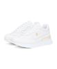 Tommy Hilfiger Alin Chic Leder Runner - Weiß (T52G0Ars150Wt10Le)