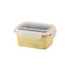 Square Stainless Steel Lunch Box Airtight Fridge Food Box Multi-Purpose Air Exhaust Crisper  Picnic