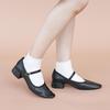 Rika Heel Strap Pumps A6127 Black LL