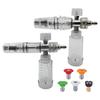 100ml Soap Foam Spray Bottle Adjustable Car Wash Foam Sprayer with 5 Nozzle Tips Liquid Foam Sprayer for Cleaning Cars SUVs