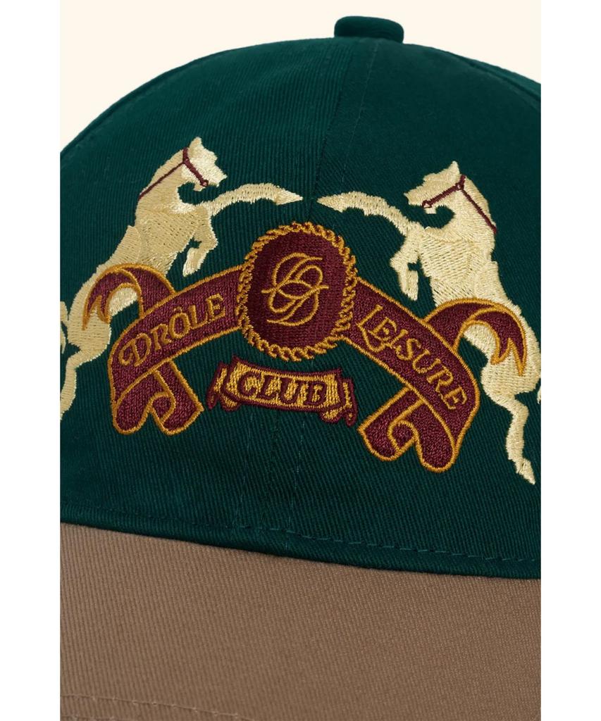 DROLE DE MONSIEUR La Casquette Embleme Chevaux D4Raw25704Grd