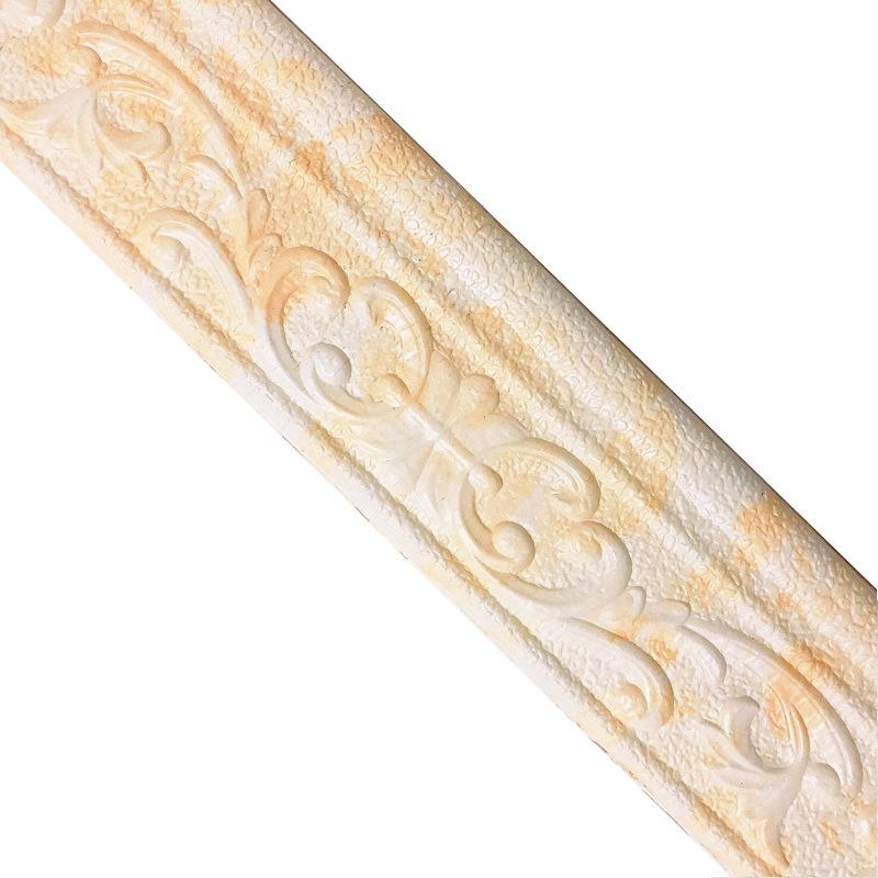 

2.3м/6.9м 3D Настенный плинтус Самоклеящийся Водонепроницаемый Плинтус Обои Наклейка на стену Для комнаты Домашнее украшение 8cm X 6.9m бежевый