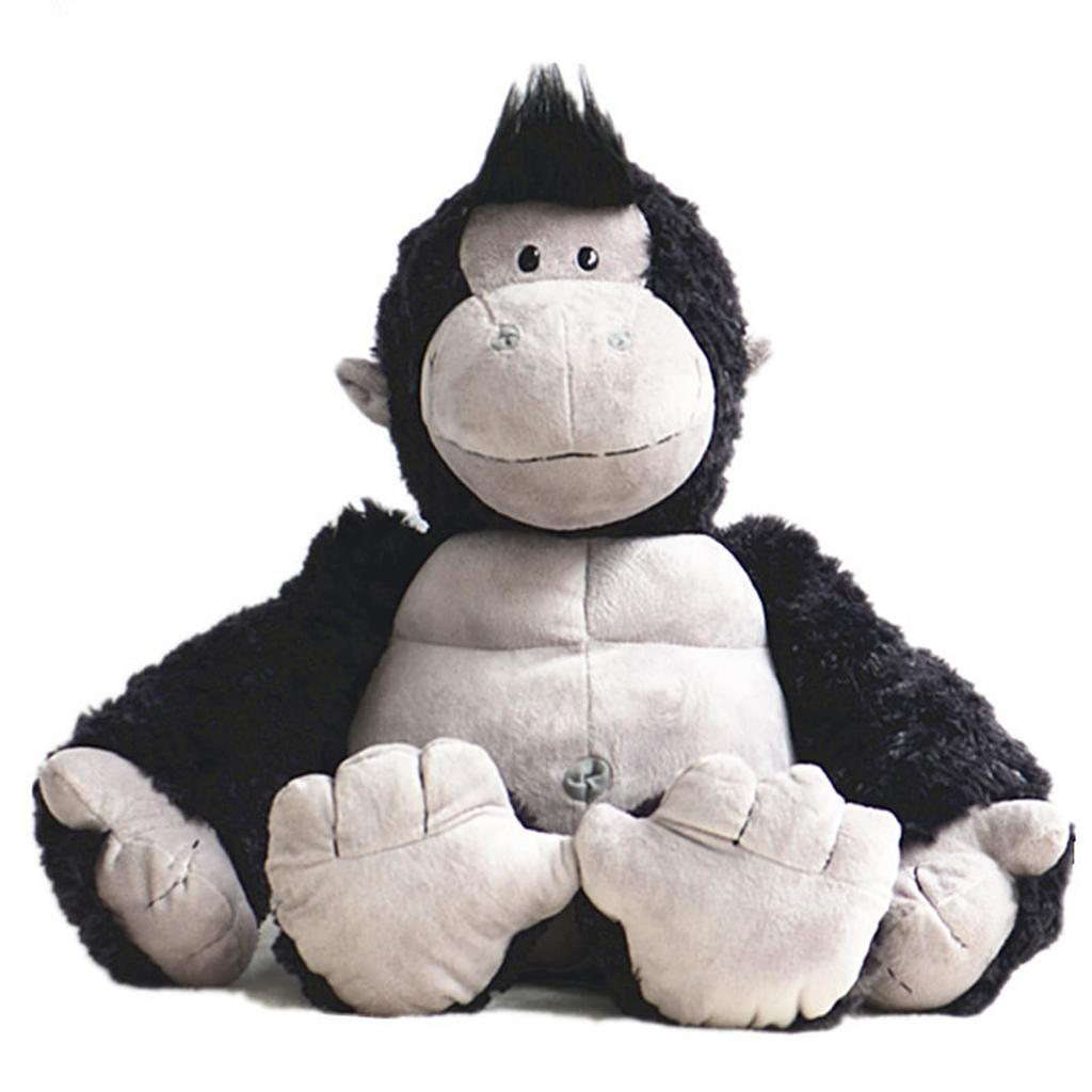 First Toy Gorilla Monkey Plush Toy for Boys and Girls, Soft and Fluffy, Soothing Baby Gift (Gorilla B, 50cm) [Parallel Import]