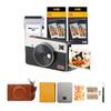 Kodak Mini Shot 2 Retro 4PASS 2-in-1 Instant Camera & Photo Printer (5.3x8.6cm) with 8-Print Camera and 30-Print Accessory Bundle, White